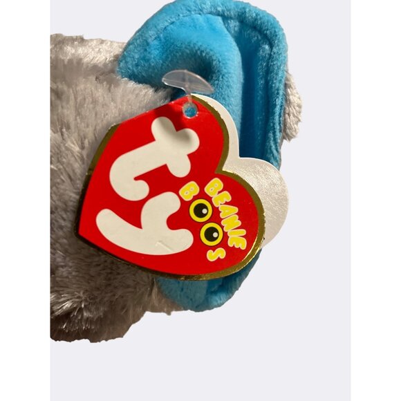 Ty Beanie Boos Peanut The Elephant Plush Toy 6 Inch - Picture 4 of 14